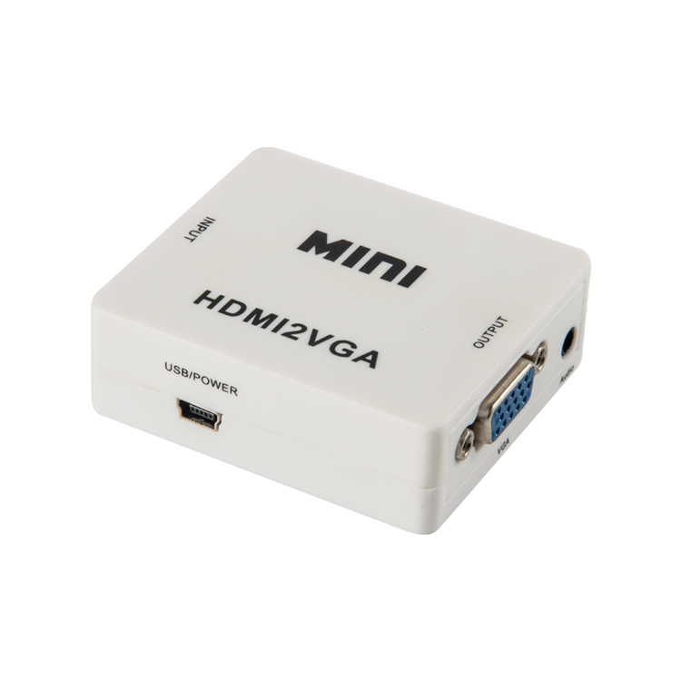 MINI HDMI TO VGA +Audio Converter