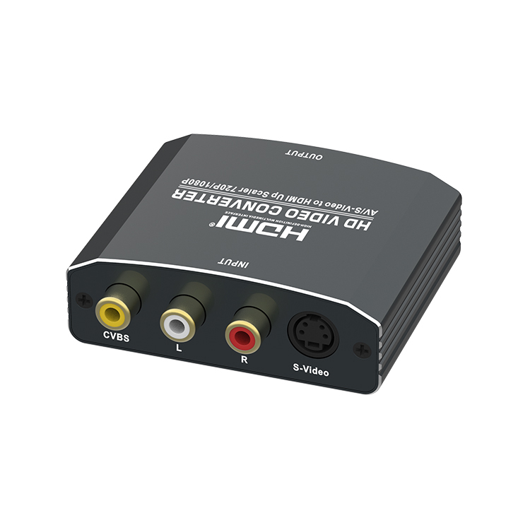 AV+S-Video to HDMI Converter