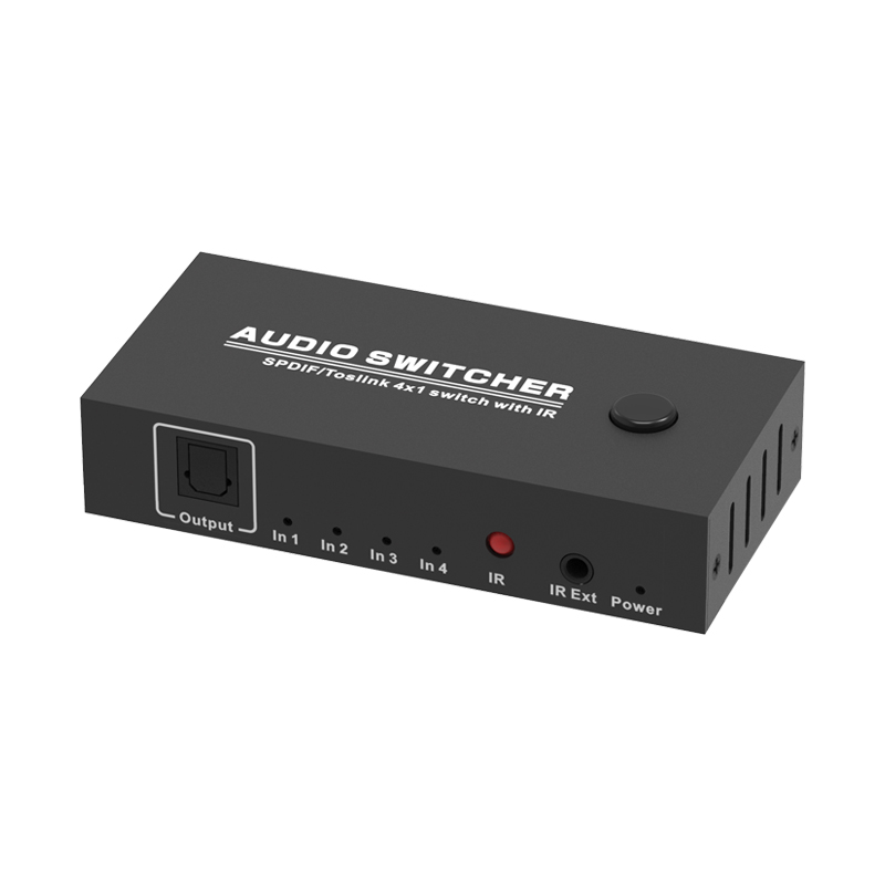 Digital Optical Audio Switch 4x1